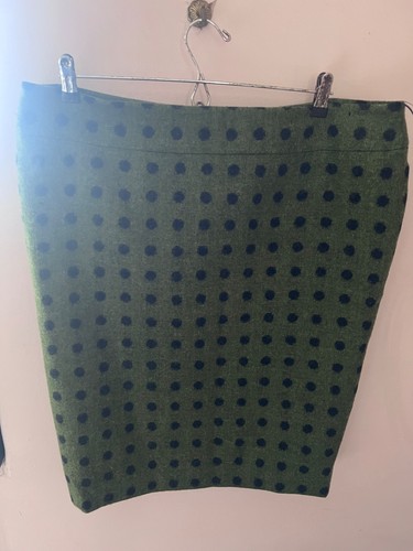 Wool woven skirt dickens - wool,