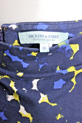 Dickens and jones - blue, yellow