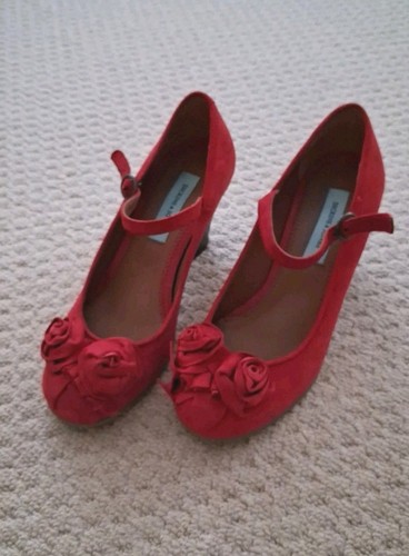 Vintage dickens and jones red - vintage,